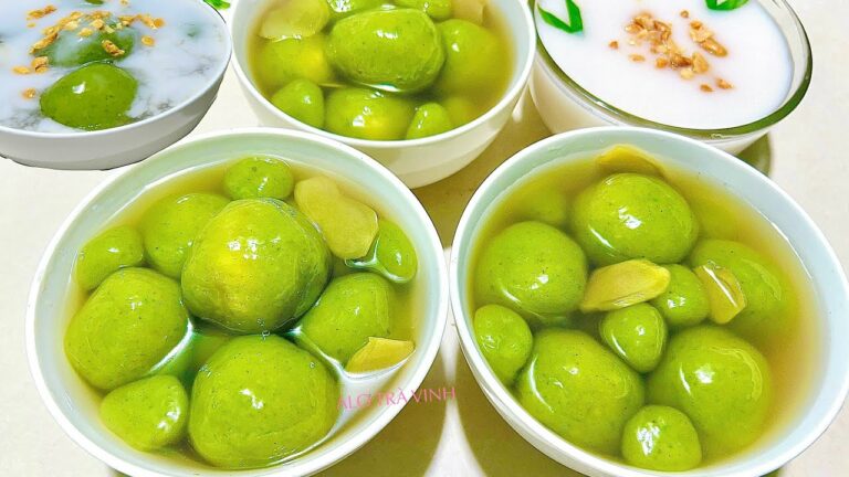 Cảnh báo: Những lỗi làm chè trôi nước lá dứa khiến bánh cứng nhạt