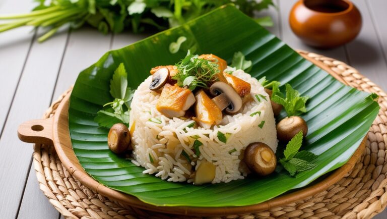 Cách làm Xôi Gà Nấm và Gà Bó Xôi giòn ngon đậm đà tại nhà