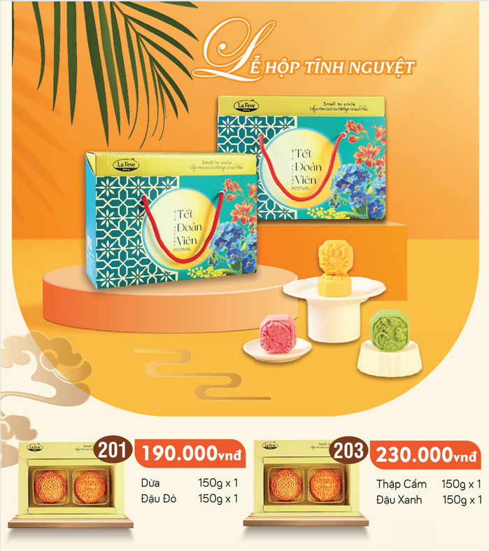 Bánh trung thu cao cấp Lễ Hộp Tĩnh Nguyệt 203