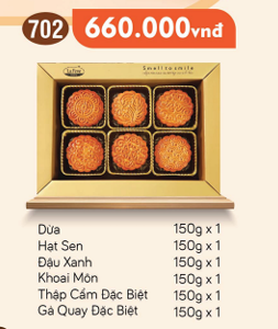 Lễ Hộp Hải Đường Phú Quý 702
