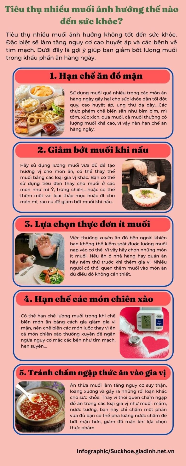 Ăn giảm mặn cho mẹ bầu giúp kiểm soát huyết áp và dinh dưỡng tối ưu