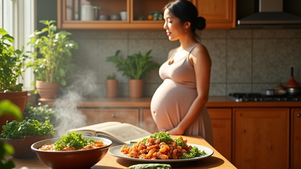 Muối ít natri cho mẹ bầu