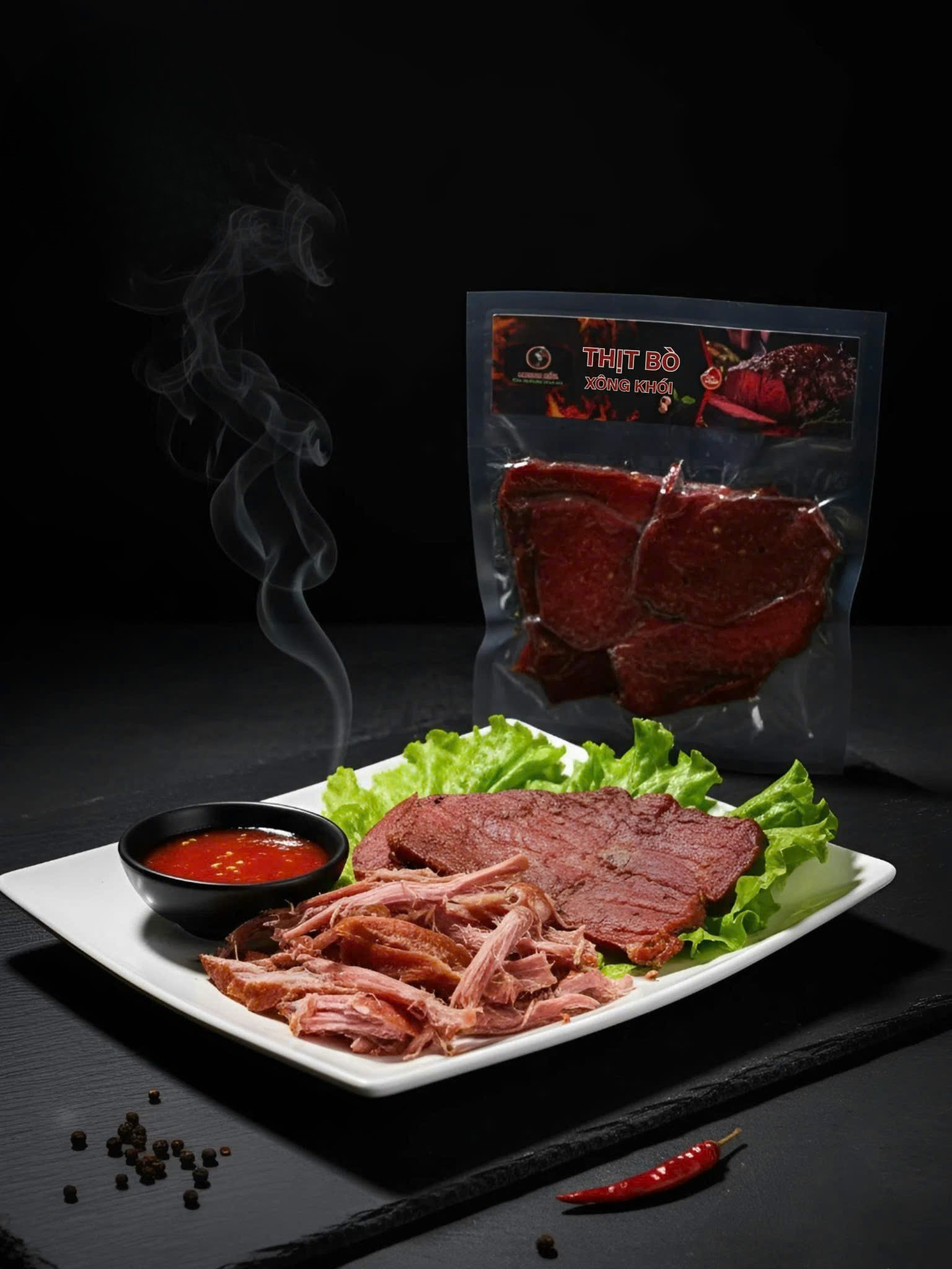 gia vị làm khô bò