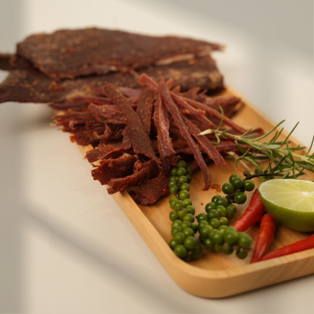 gỏi đu đủ khô bò