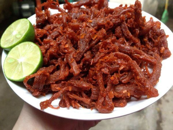 khô bò xông khói