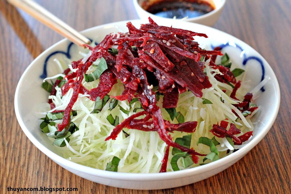 Gỏi đủ đủ bò