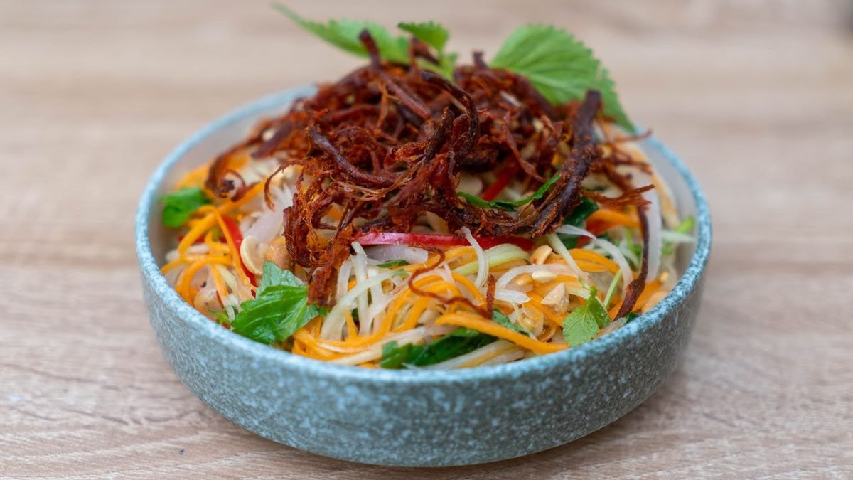 gỏi khô bò bao nhiêu calo