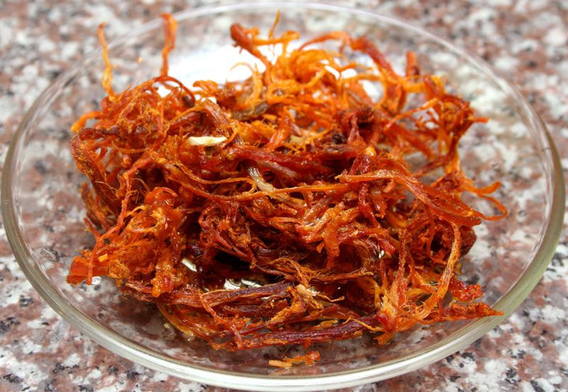 thịt bò xông khói ăn tết