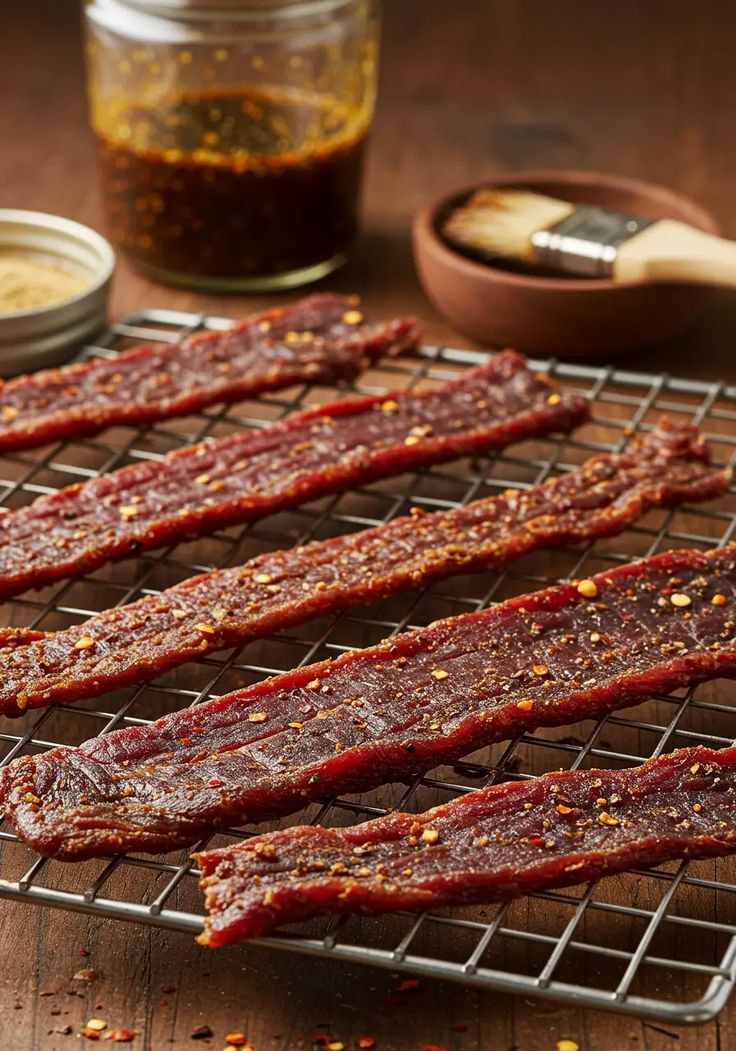 "Khô Bò" không phẩm màu. 