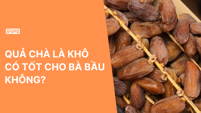 Quả Chà Là Khô có Tốt Cho Bà Bầu? Hướng Dẫn Dinh Dưỡng Thai Kỳ