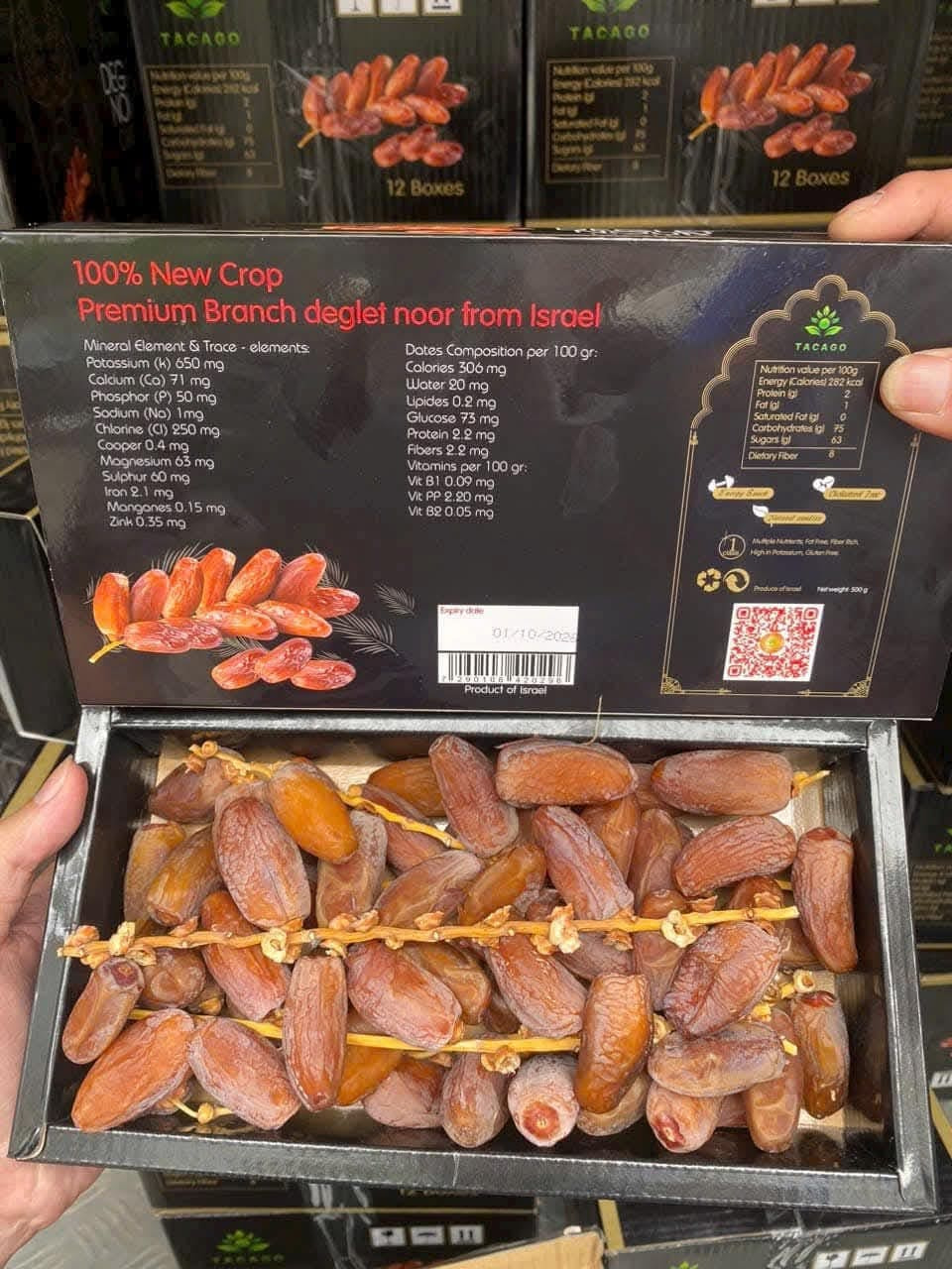 cách ăn quả chà là khô