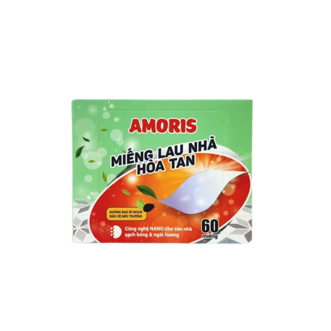 Miếng lau sàn (60 tờ/hộp) Amoris - HHAMI06