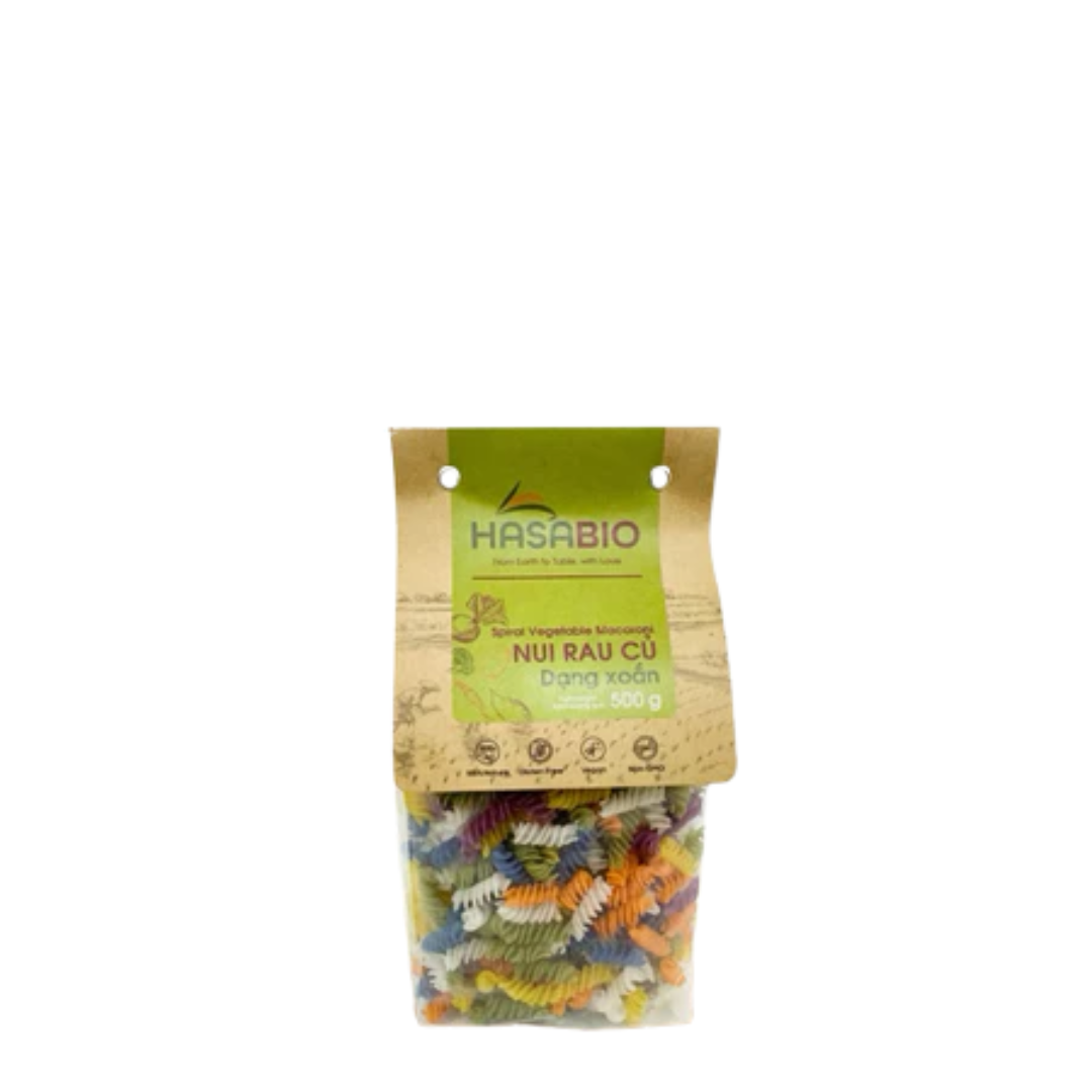 Nui Rau Củ Dạng Xoắn Hasa Bio