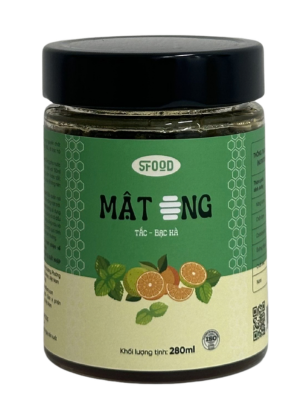 SFood Mật Ong Tắc - Bạc Hà 280ml