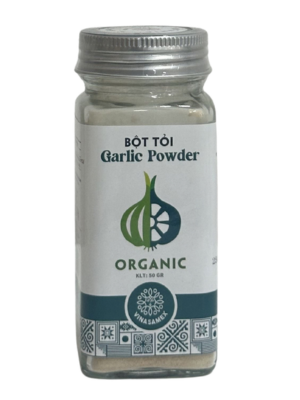 Bột tỏi nguyên chất hữu cơ Vinasamex 50g
