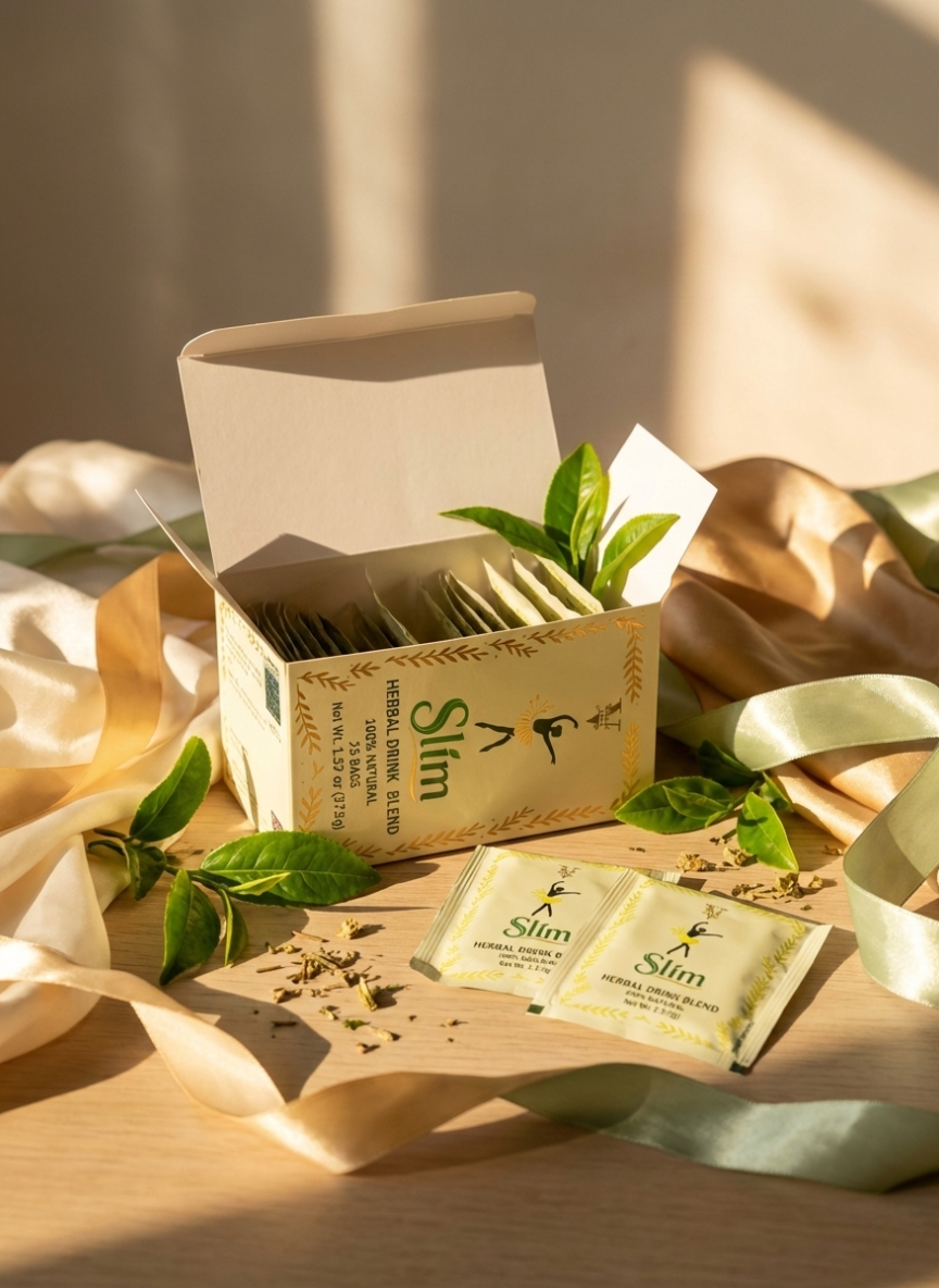 THỨC UỐNG THẢO MỘC HỖN HỢP 100% TỰ NHIÊN - SLIM - Hình ảnh 3