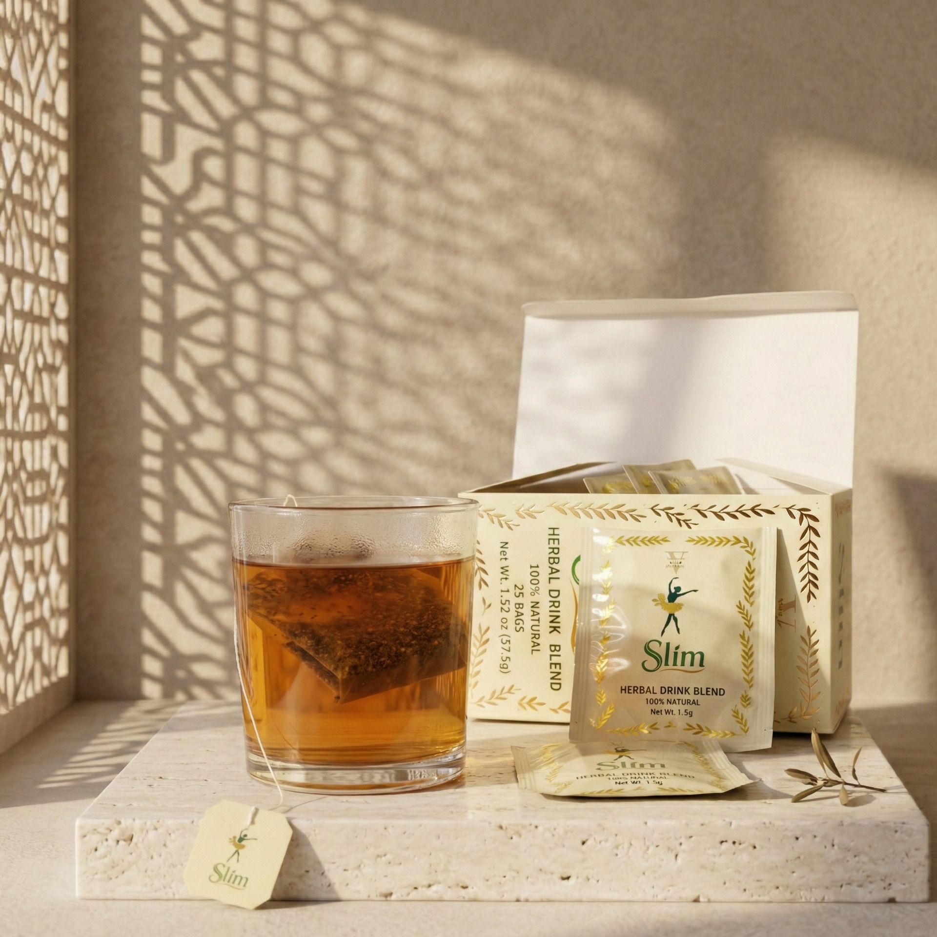 THỨC UỐNG THẢO MỘC HỖN HỢP 100% TỰ NHIÊN - SLIM - Hình ảnh 4