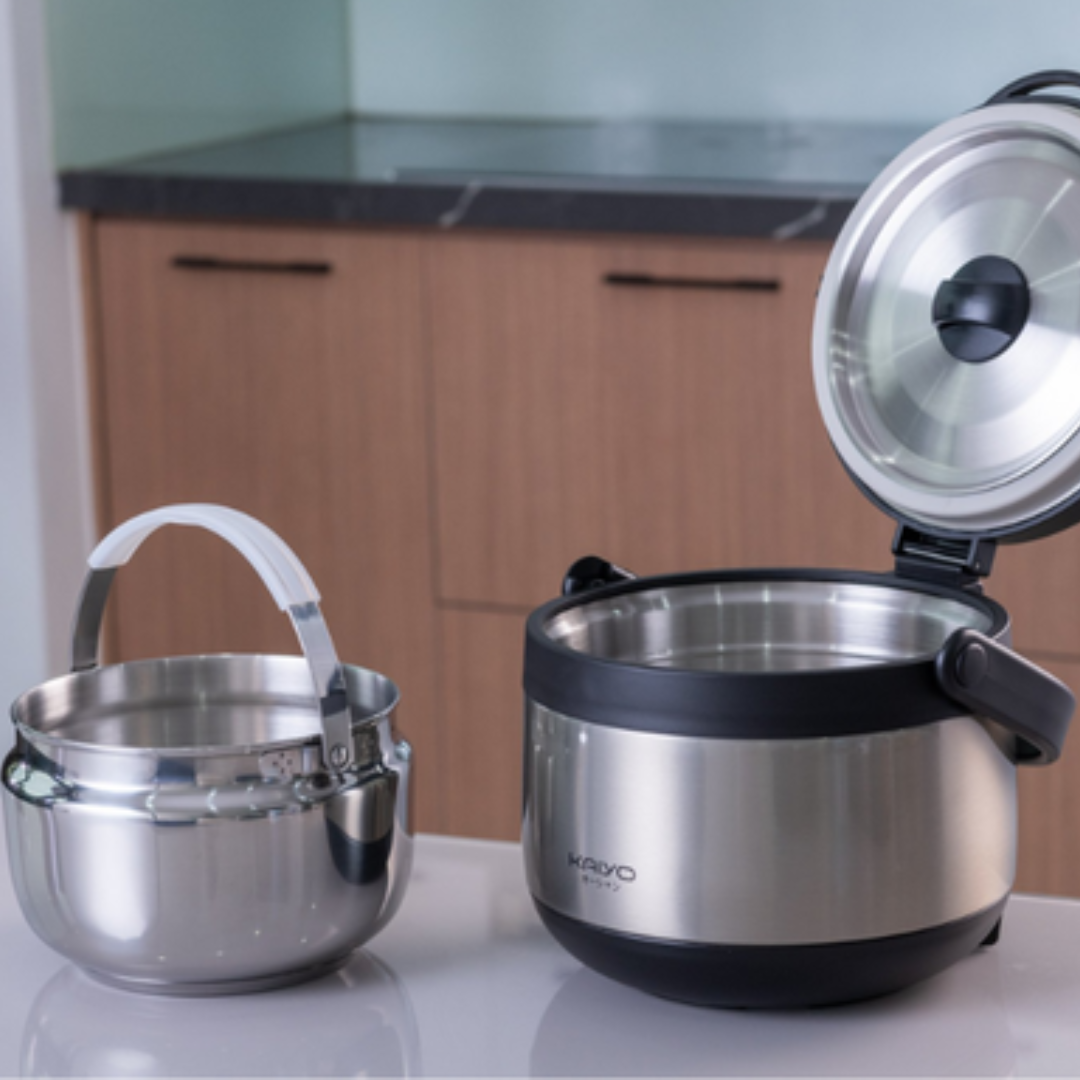 Nồi ủ chân không Kaiyo 3.0L màu inox - Hình ảnh 4