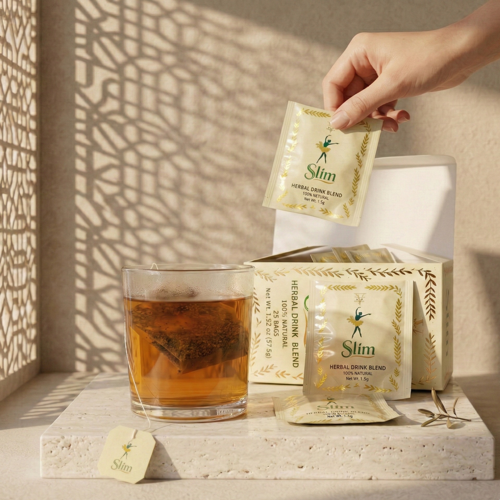 THỨC UỐNG THẢO MỘC HỖN HỢP 100% TỰ NHIÊN - SLIM - Hình ảnh 5