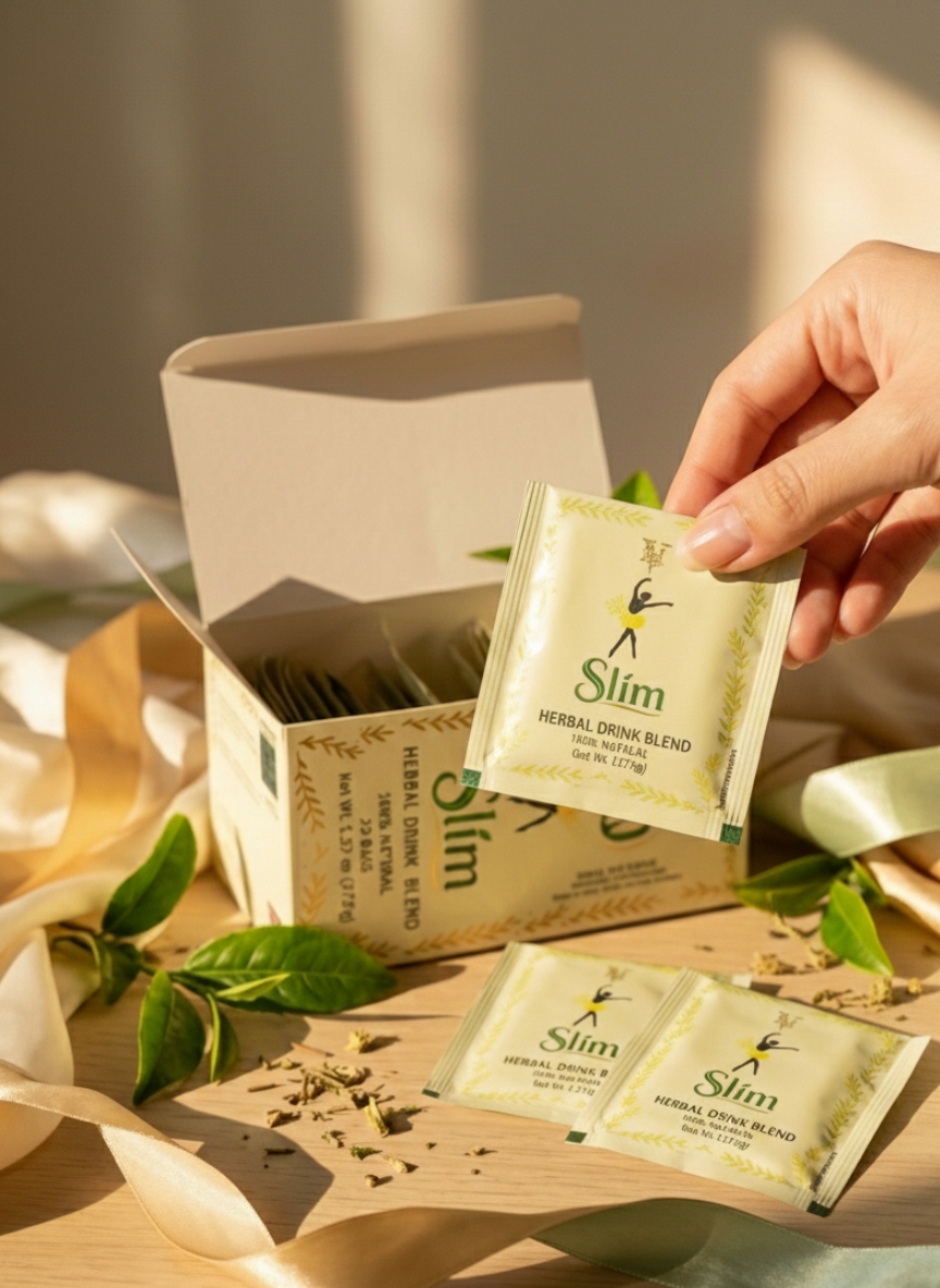 THỨC UỐNG THẢO MỘC HỖN HỢP 100% TỰ NHIÊN - SLIM - Hình ảnh 2
