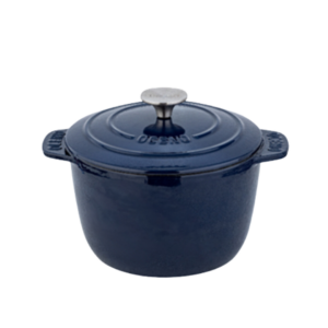 Nồi gang thành cao Oceno 20cm màu xanh đậm (navy)