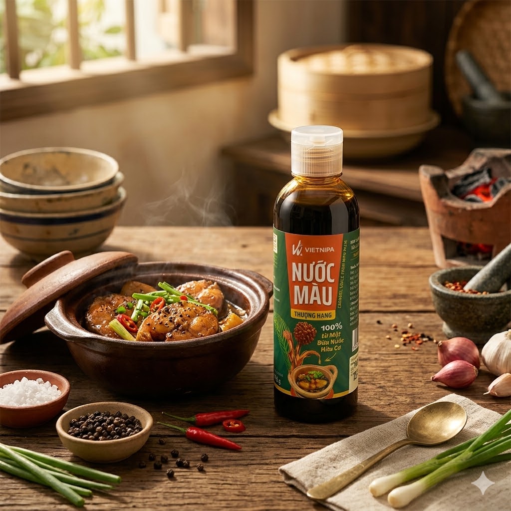 Nước màu hữu cơ VIETNIPA 150g - Hình ảnh 2