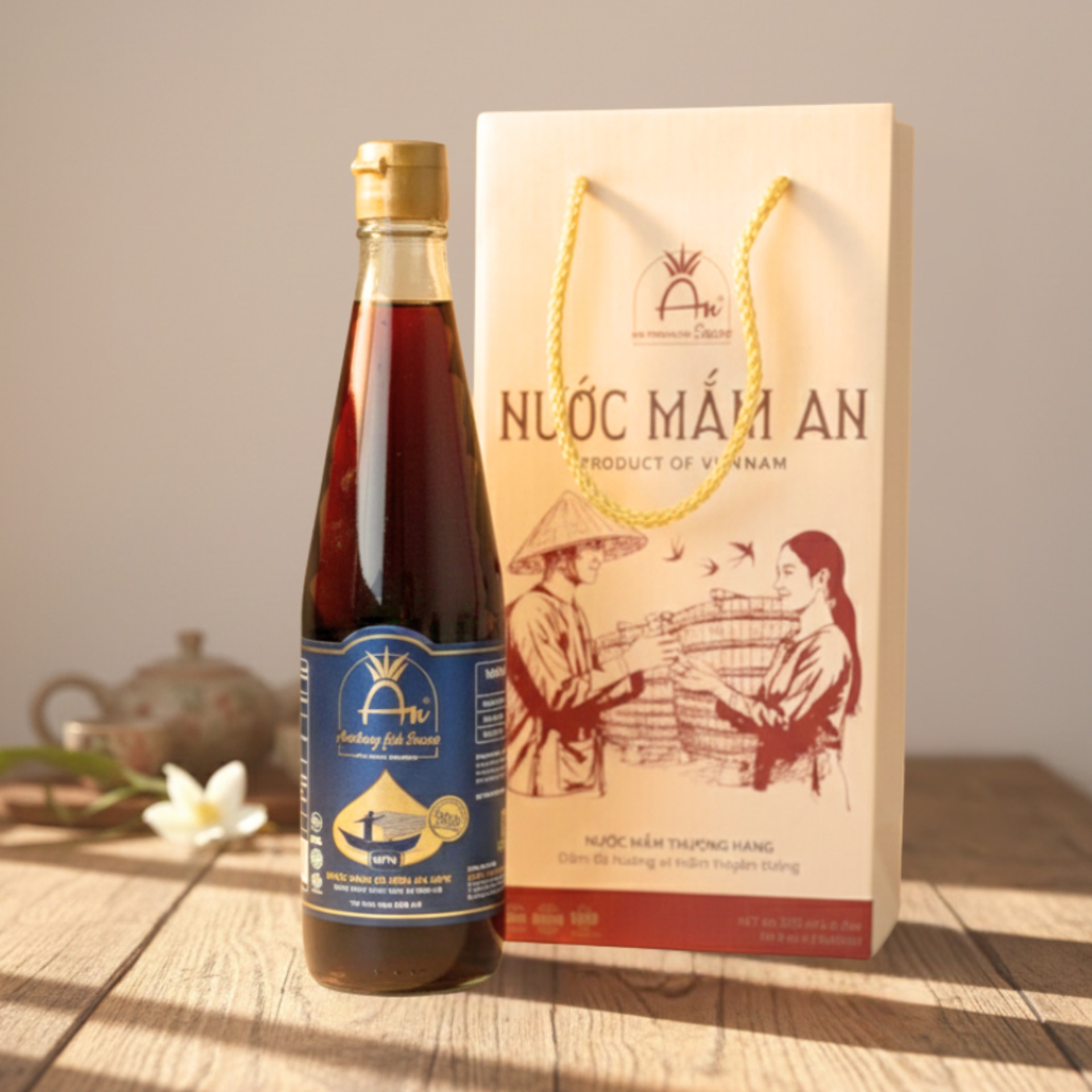 Nước mắm Cá Cơm An 40 độ đạm 500ml - Hình ảnh 2