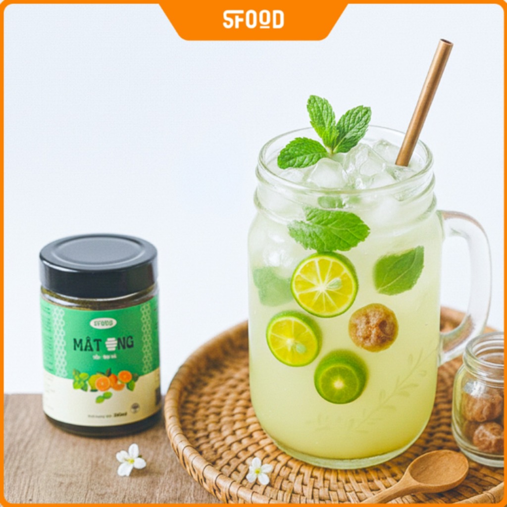 SFood Mật Ong Tắc - Bạc Hà 280ml - Hình ảnh 6