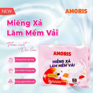 Miếng xả làm mềm vải (60 tờ/hộp) Amoris - HHAMI05