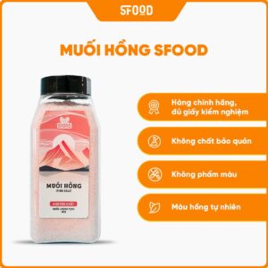 Muối hồng Himalayan Pink Salt 1000g