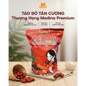 Táo đỏ khô Premium 300g