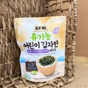 Rong biển rắc cơm hữu cơ vị rau củ Alvins 21g