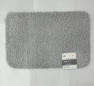 Thảm nhà tắm cao cấp Okazaki màu ghi 40x60cm