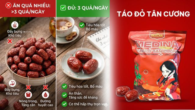 Táo đỏ Tân Cương có tác dụng gì? 4 mẹo chọn táo đỏ ngon, không lo hàng kém chất lượng