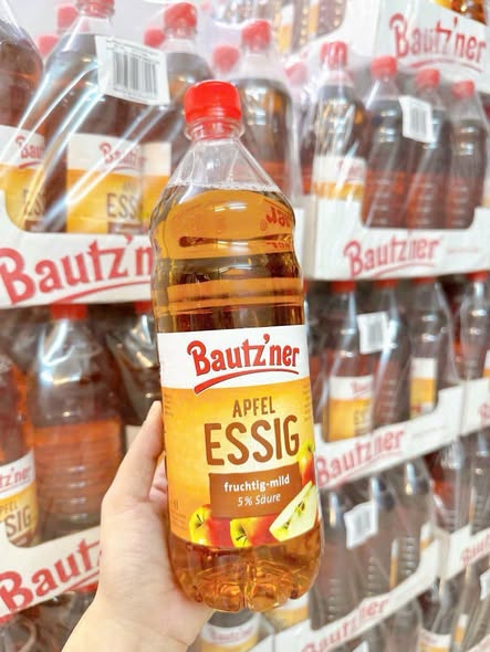 Giấm táo Bautz'ner Apfel Essig Fructting-mild 5% saure-chai 1L - Hình ảnh 3